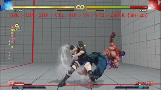 快打旋风3的女主加入街霸5！Lucia连段从0开始教学！