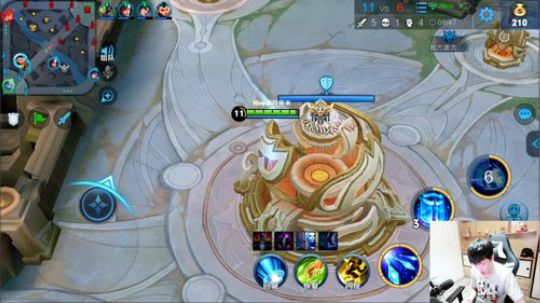 我在斗鱼看DL丶拖米直播王者荣耀