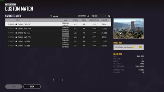 V5紫蓝 1v4 2019-08-08 16点场