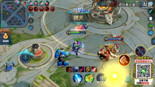 我在斗鱼看林蒙m直播王者荣耀