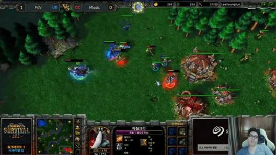 我在斗鱼看蛋塔秀Infi000直播魔兽争霸