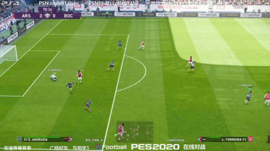 pes2020 实况足球 PS4 试玩版 2019-08-08 21点场