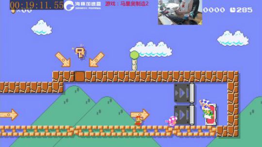 我在斗鱼看I美神I直播马里奥制造
