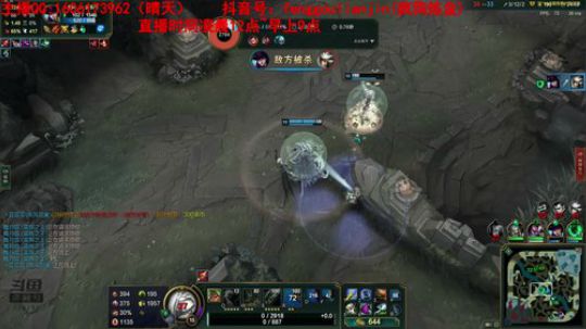 我在斗鱼看疯狗炼金直播英雄联盟