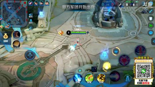 我在斗鱼看林蒙m直播王者荣耀