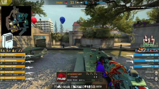 16:10 VG vs tyloo 2019-08-11 14点场