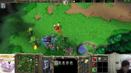 我在斗鱼看大帝LioN直播魔兽争霸