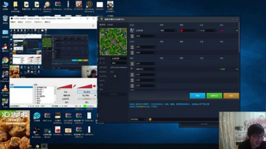 我在斗鱼看大帝LioN直播魔兽争霸