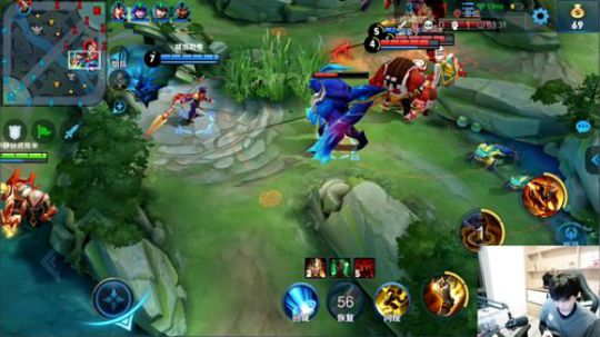 我在斗鱼看DL丶拖米直播王者荣耀