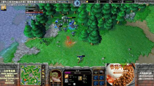 我在斗鱼看大帝LioN直播魔兽争霸