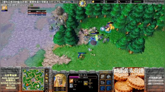 我在斗鱼看大帝LioN直播魔兽争霸