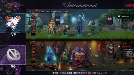 Ti9 小组赛 第二比赛日直播录像 p2