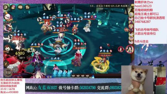 阴阳师手游 纯主播 小蓝今天必冲20星 2019-08-18 20点场