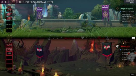 【TI9】小组赛线路二重播 2019-08-18 19点场