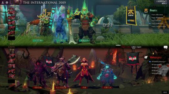 【TI9】小组赛线路二重播 2019-08-18 13点场