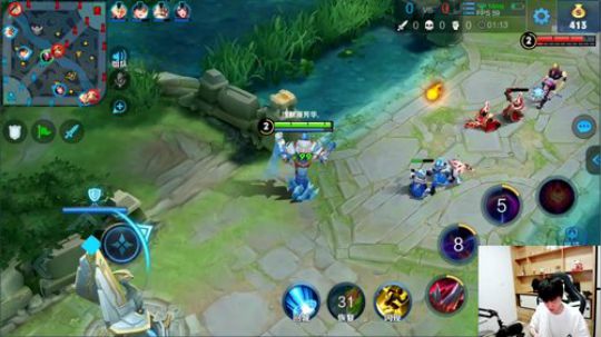 我在斗鱼看DL丶拖米直播王者荣耀