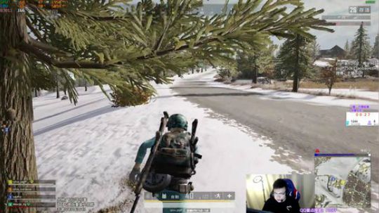 我在斗鱼看pigff直播绝地求生