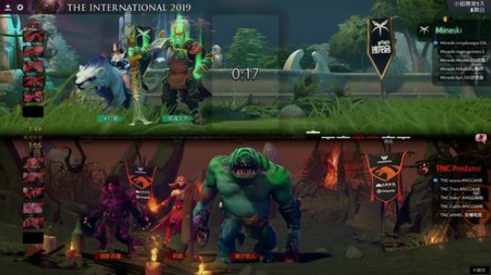【TI9】小组赛线路二重播 2019-08-20 19点场