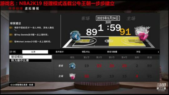 经理模式连载公牛王朝选修一步步建立 2019-08-20 00点场