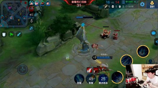 我在斗鱼看DL丶拖米直播王者荣耀