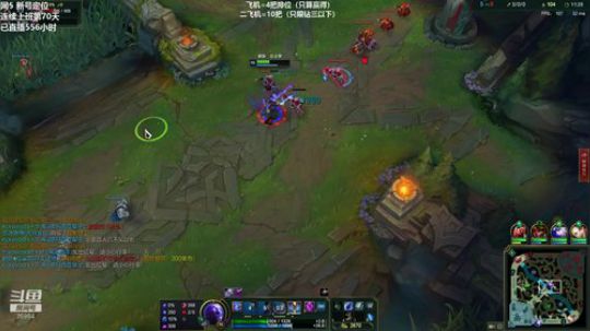 我在斗鱼看恶魔神直播英雄联盟