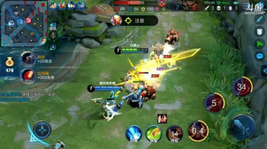 我在斗鱼看林蒙m直播王者荣耀