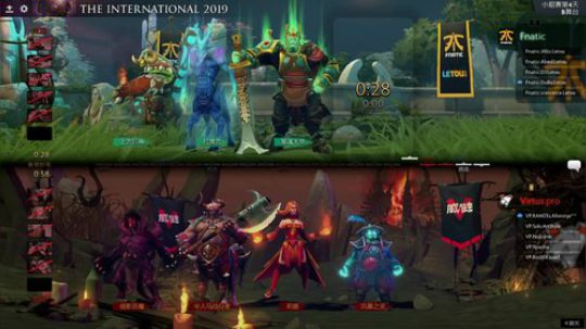 【TI9】小组赛线路二重播 2019-08-22 07点场
