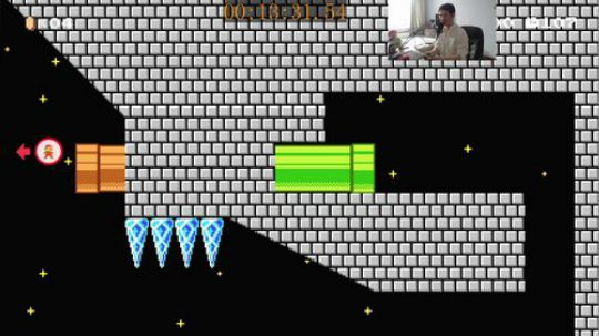 我在斗鱼看I美神I直播马里奥制造