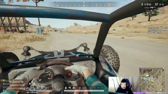 我在斗鱼看pigff直播绝地求生