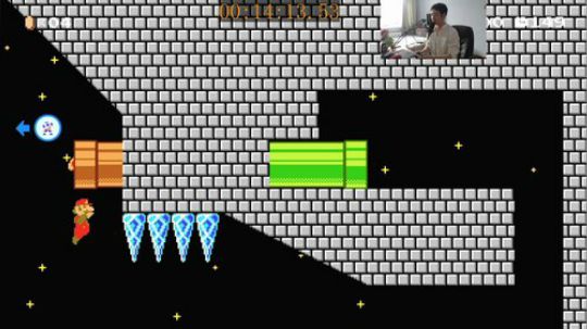 我在斗鱼看I美神I直播马里奥制造