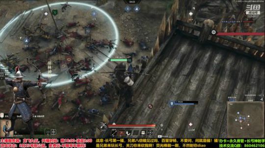 战意国服-百万长弓攻城战骚操作！