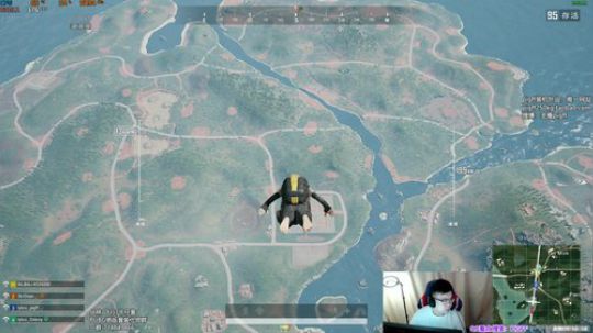 我在斗鱼看pigff直播绝地求生