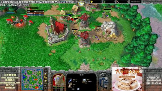 我在斗鱼看大帝LioN直播魔兽争霸