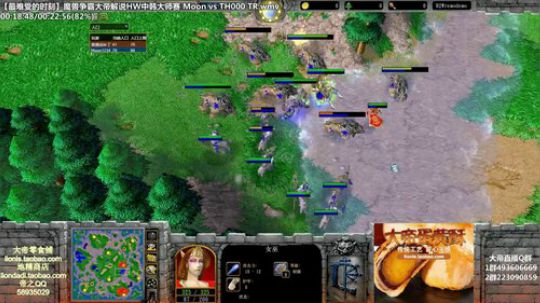 我在斗鱼看大帝LioN直播魔兽争霸