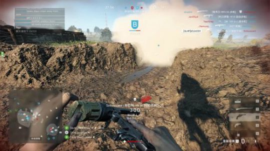 【BFV】战车风暴~手枪7连阴~哈哈哈~~~