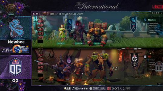 Ti9 第六比赛日直播录像 p2