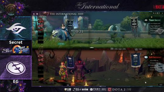 Ti9 第六比赛日直播录像 p5