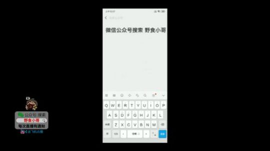 我在斗鱼看野食小哥直播美食