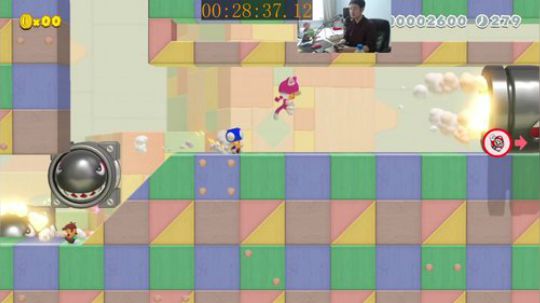 我在斗鱼看I美神I直播马里奥制造