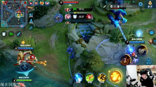 我在斗鱼看DL丶拖米直播王者荣耀