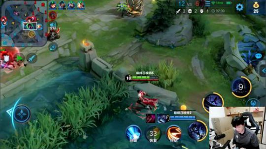 我在斗鱼看DL丶拖米直播王者荣耀