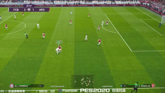 pes2020 实况足球 PS4 试玩版 2019-09-01 22点场
