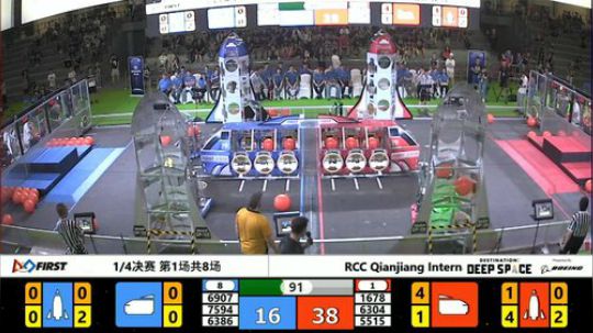 RCC2019-上午8进4决赛第1场-联盟8对联盟1