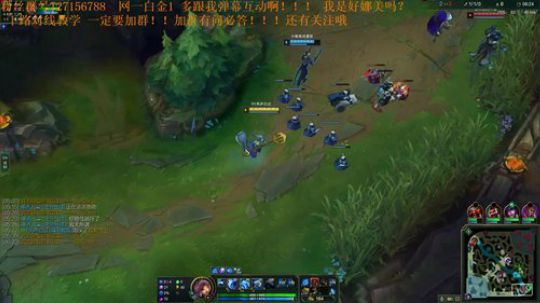 娜美预判Q教学软辅强势对线教学 2019-09-03 19点场