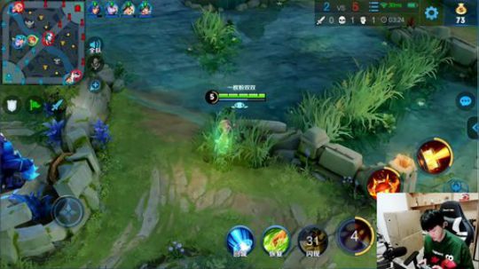 我在斗鱼看DL丶拖米直播王者荣耀