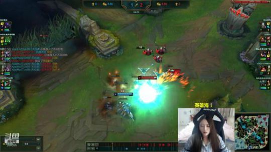 我在斗鱼看萌面酥直播英雄联盟