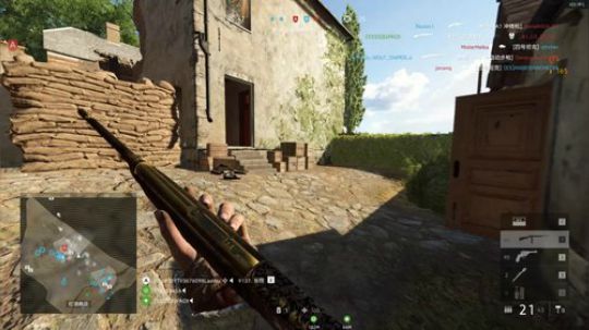 【BFV】土鸡+1907=19杀+炸毁坦克两台~！