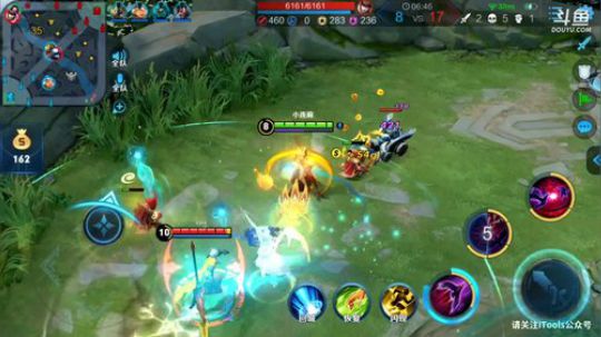 我在斗鱼看林蒙m直播王者荣耀