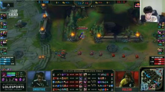 十一：北美CG vs TSM 2019-09-09 08点场