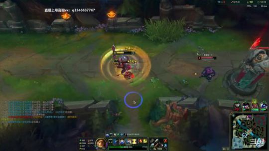 上单盖伦排位。 2019-09-10 05点场